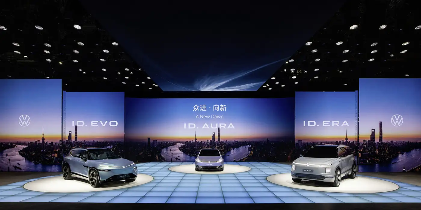 Volkswagen presenta tres nuevos concepts eléctricos en Shanghái: ID. AURA, ID. ERA e ID. EVO