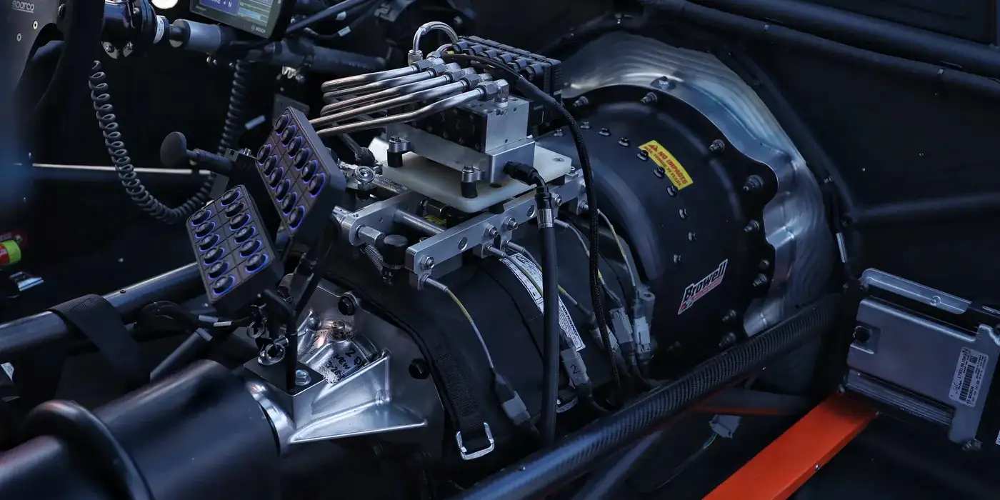 ford mustang cobra jet 2200 drag racing record cuarto de milla