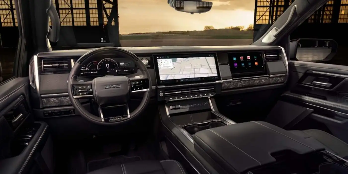 gmc sierra 1500 denali ultimate pickup premium vista interior