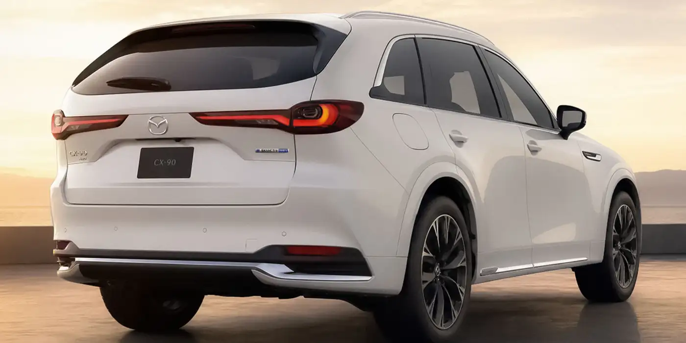 mazda cx 90 signature phev 2027 suv hibrida enchufable exterior