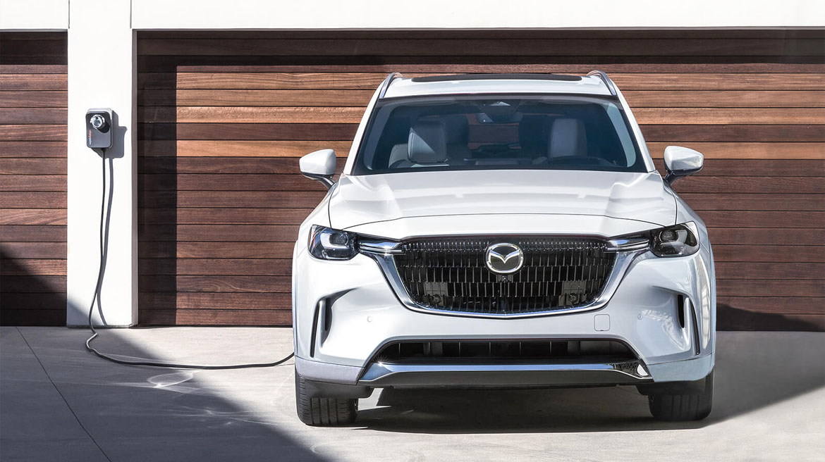 mazda cx 90 signature phev 2027 suv hibrida enchufable carga