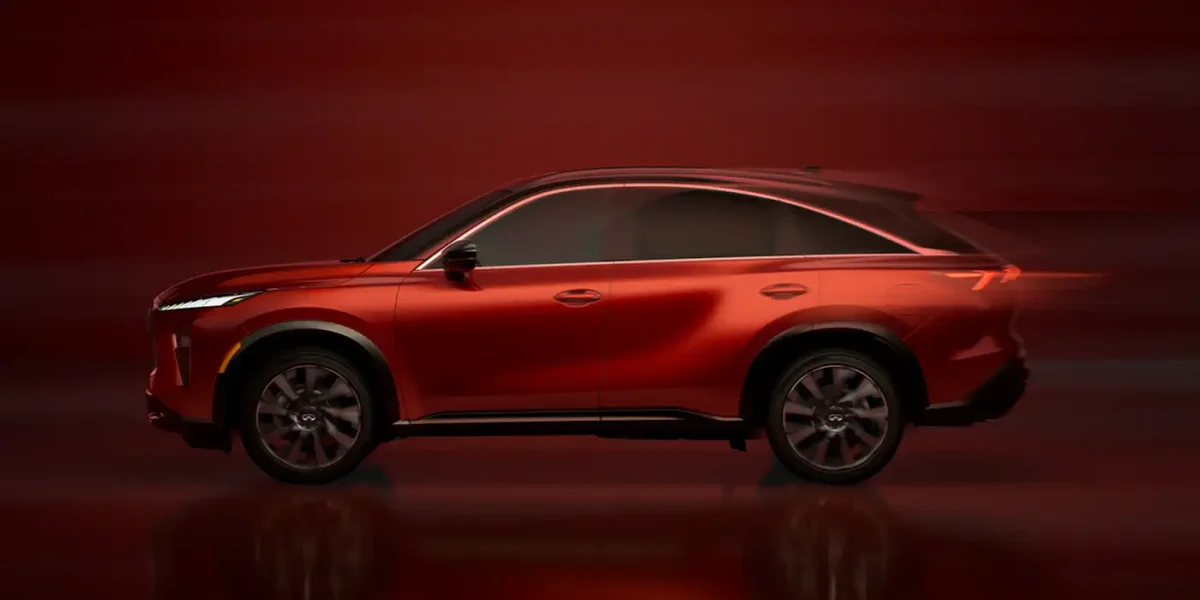infiniti qx65 autograph 2027 suv roja frente
